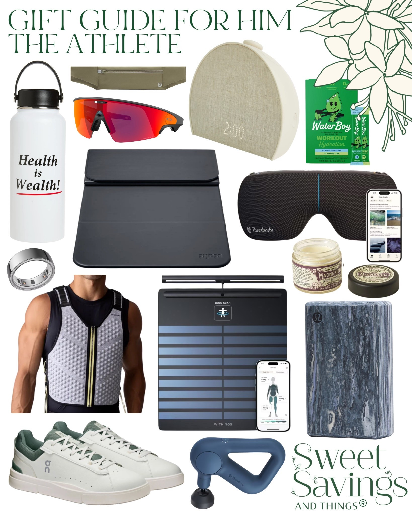 gifts for him | gift guides | athletic finds | wellness finds | wellness gifts | sauna | recovery | gym | athleisure | athletic wear | sneakers | men’s sneakers | men’s workout 

#LTKHoliday #LTKGiftGuide #LTKSeasonal