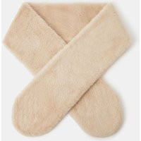 Accessorize Women's Faux Fur Stole Scarf in Natural | Debenhams UK