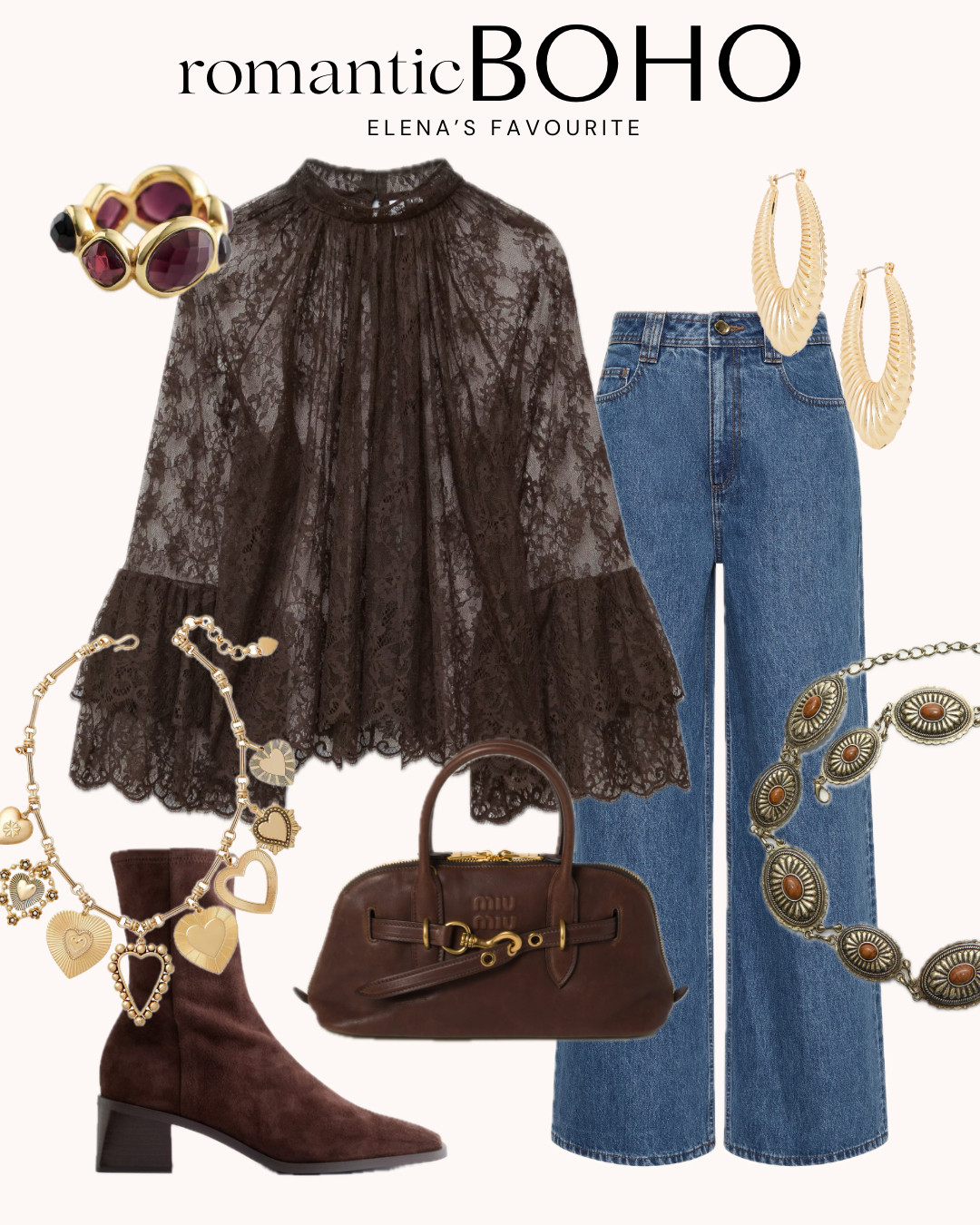 🤎✨ This season is all about rich brown hues, layered textures, and that free-spirited vibe we love. This look is giving major warmth and wanderlust—perfect for transitioning into cooler days 

 #LTKitalia #LTKeurope #LTKautumn