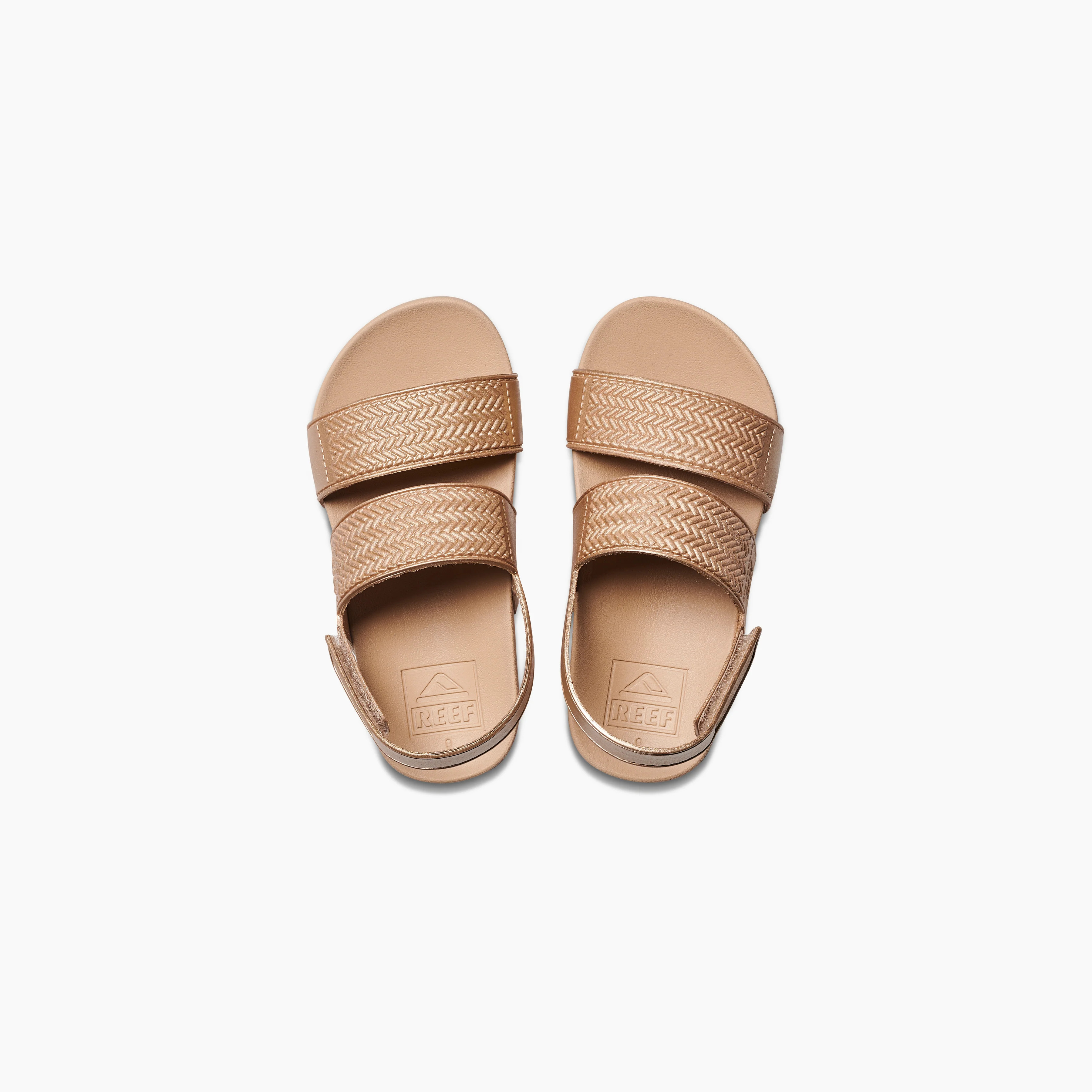 Girls' Little Water Vista: Soft Foam Slingback Sandals in Golden Hour | Reef | REEF