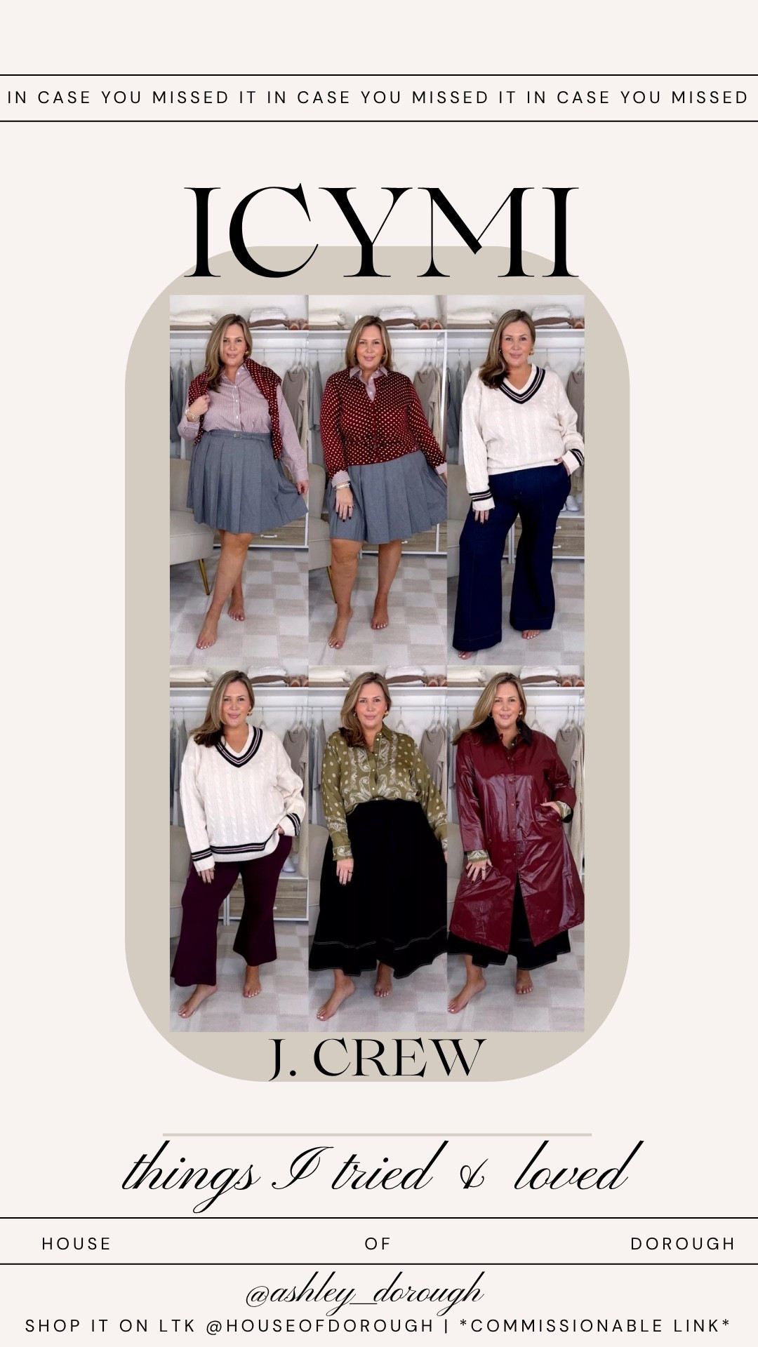 In case you missed it!

Sizing recs:
1. I’m in the 20 in the top but need a 22. In the skirt, the 20 fits great — size up one if in between! Cardigan is 2x and fits great, TTS!
2. Jeans are a 35 (20) and they are a little tight in the waist but they do stretch out! Size up if in between!
3. Vneck sweater runs oversized, I’m in the 2X and it’s great length for leggings!
4. Kick flare sweater pants run true, I’m in 2X and they fit great!!
5. Button up blouse is a size 20 but it’s too tight in my chest, I need the 22! Size up!! Black skirt is the 18 and fits great so get your regular size!
6. Burgundy barn jacket is a 2X and runs true to size!

Plus size fashion, fall fashion, jcrew finds, midsize fashion, workwear, fall outfit ideas

#LTKMidsize #LTKWorkwear #LTKPlusSize