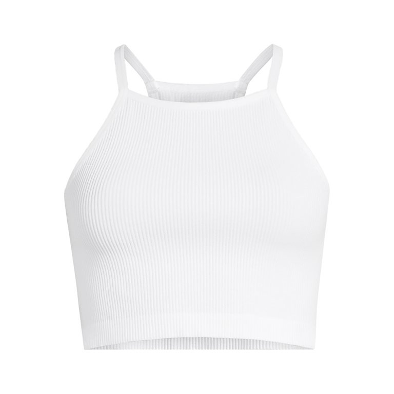 No Boundaries Juniors Seamless High Neck Tank - Walmart.com | Walmart (US)