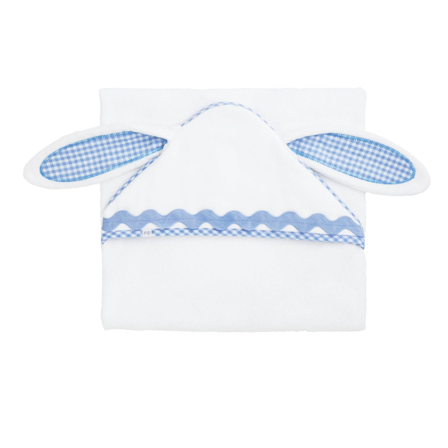 Mud Pie Blue Bunny Hooded Towel | Amazon (US)