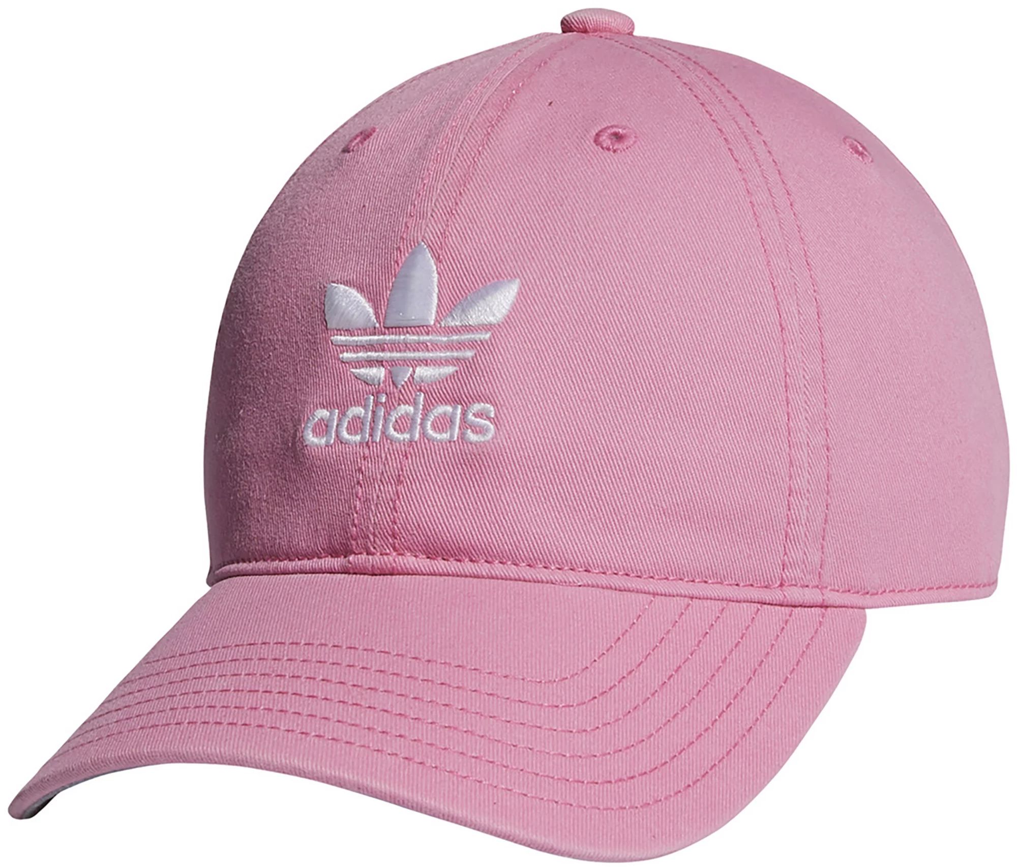 adidas Originals Women's Relaxed Strapback Hat, Bliss Pink | Dick's Sporting Goods