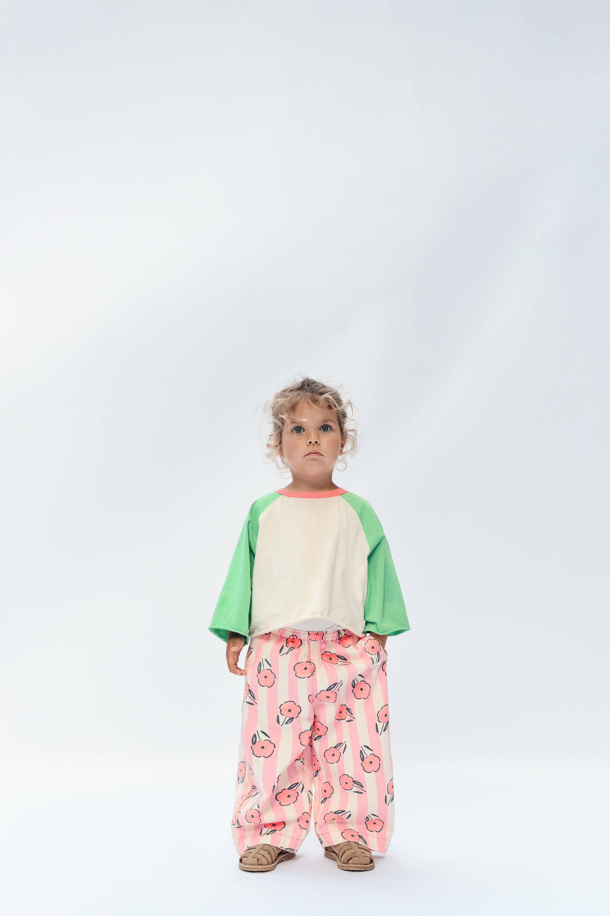2-14 YEARS / LIMITED EDITION FLORAL BALLOON PANTS | Zara US