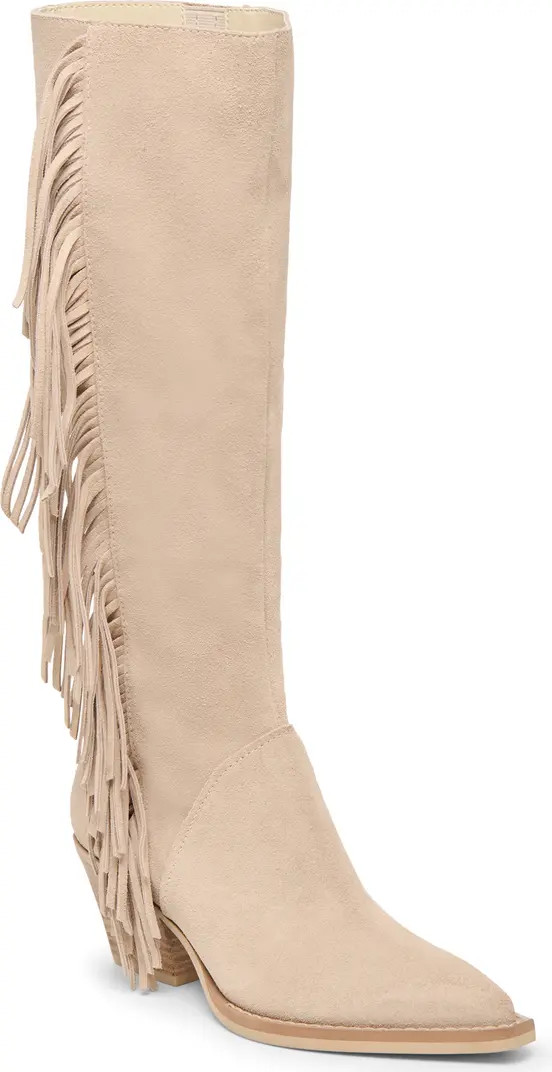 Dolce Vita Roley Fringe Western Boot (Women) | Nordstrom | Nordstrom