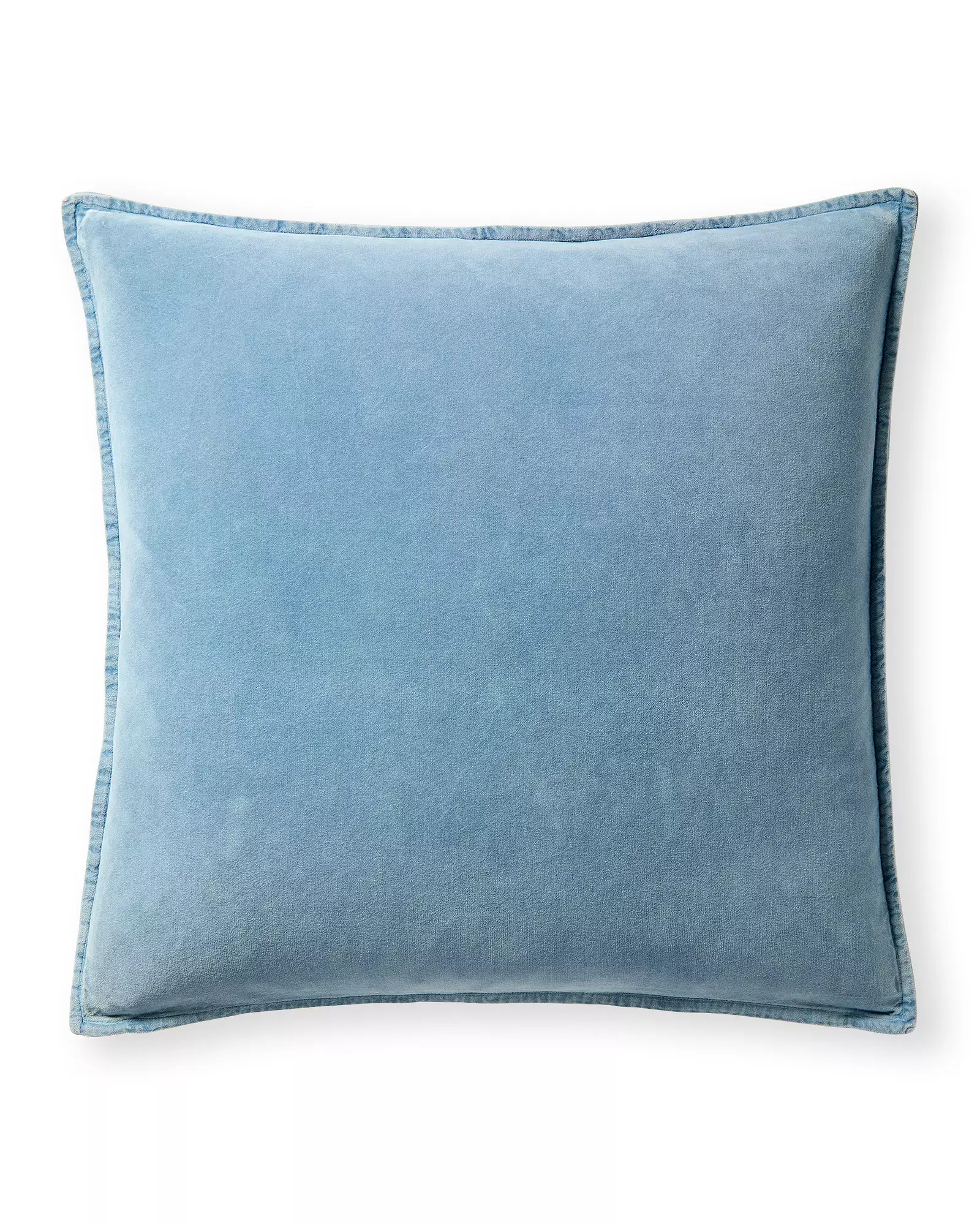 Washed Velvet Pillow Cover | Serena and Lily