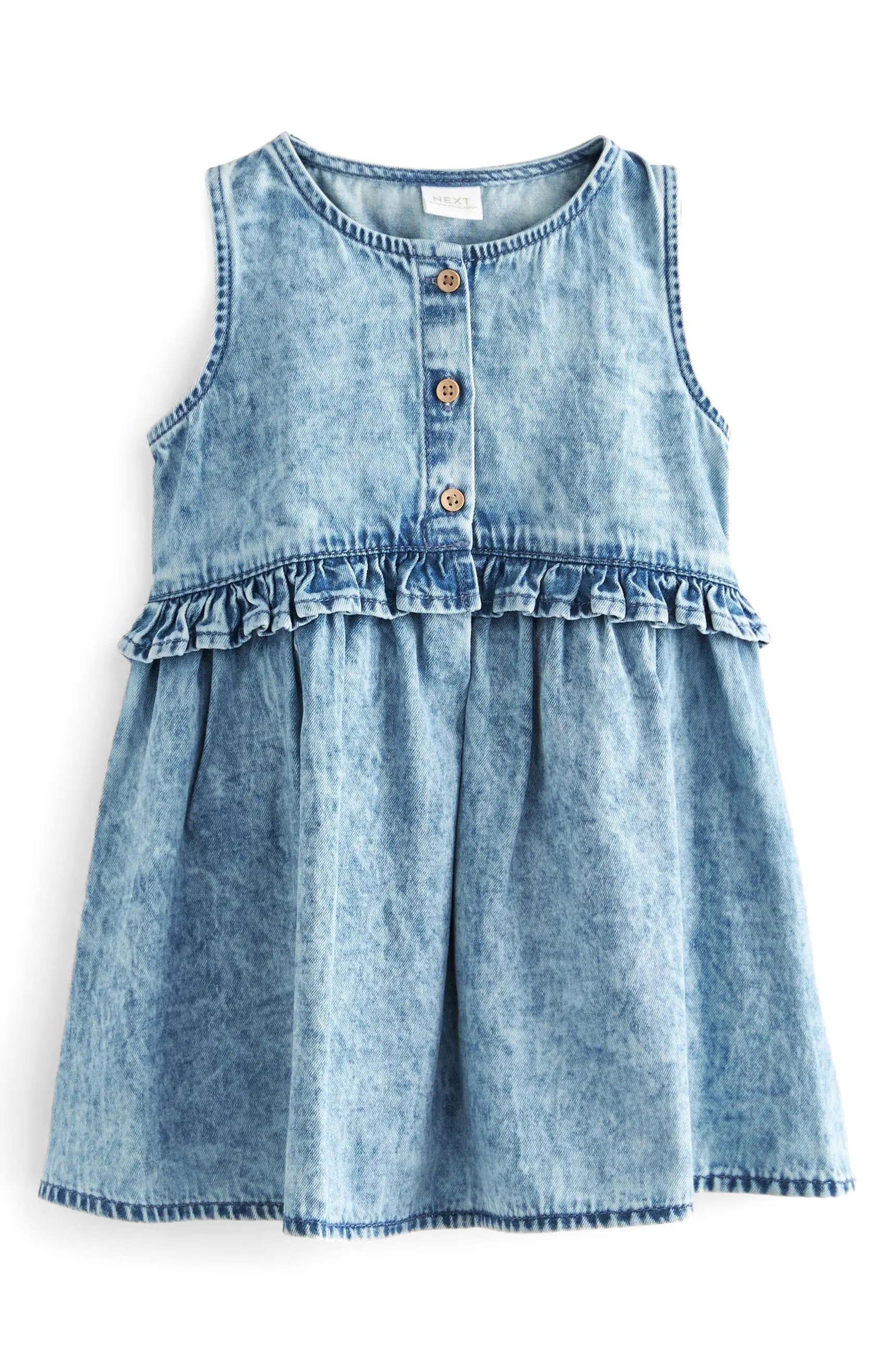 NEXT Kids' Sleeveless Denim Dress | Nordstrom | Nordstrom