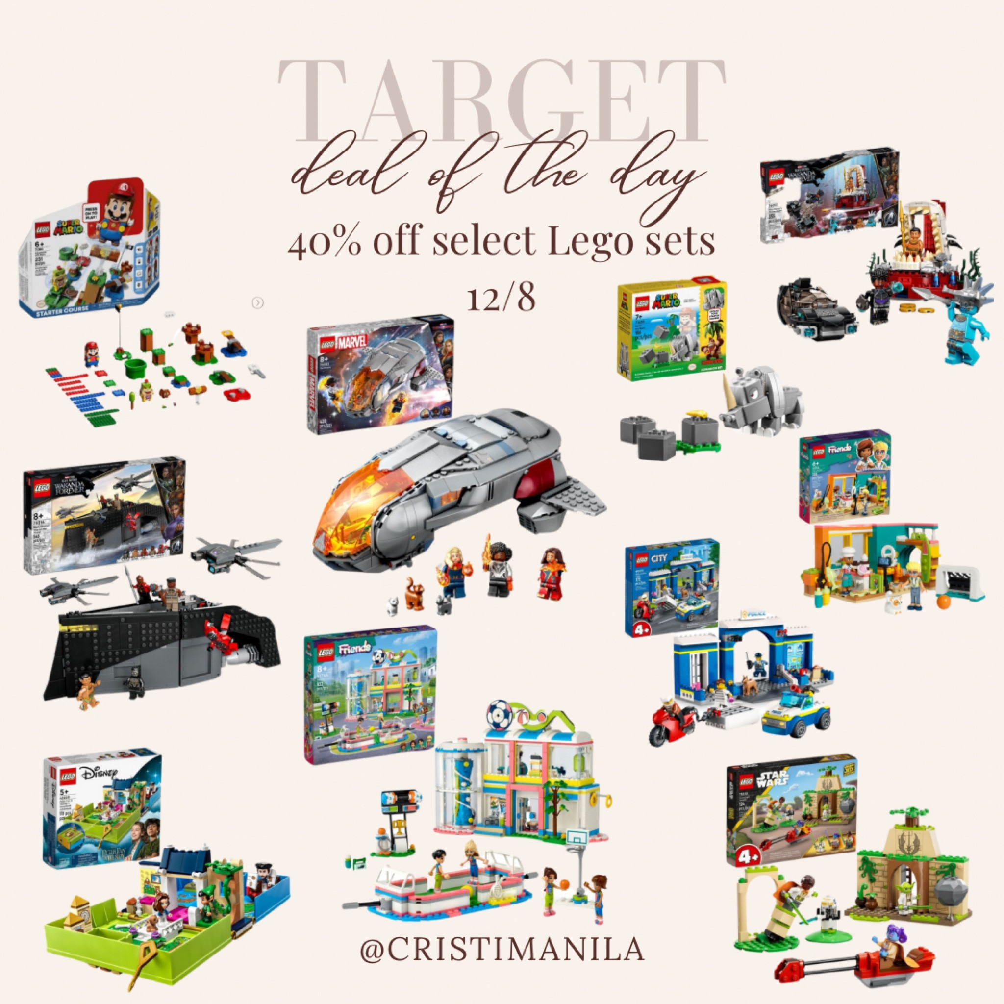 If you have a Lego lover in your house like me then this deal is too good to pass up! Perfect Christmas present for my boys! Deal is today only! Some are already on sale so you can use the 40% on top of that also!

#LTKkids #LTKGiftGuide #LTKsalealert