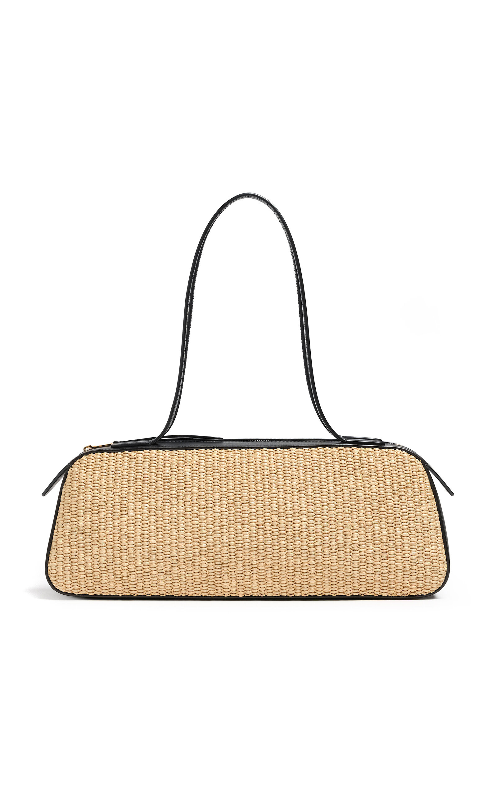 Simona Raffia Shoulder Bag | Moda Operandi (Global)