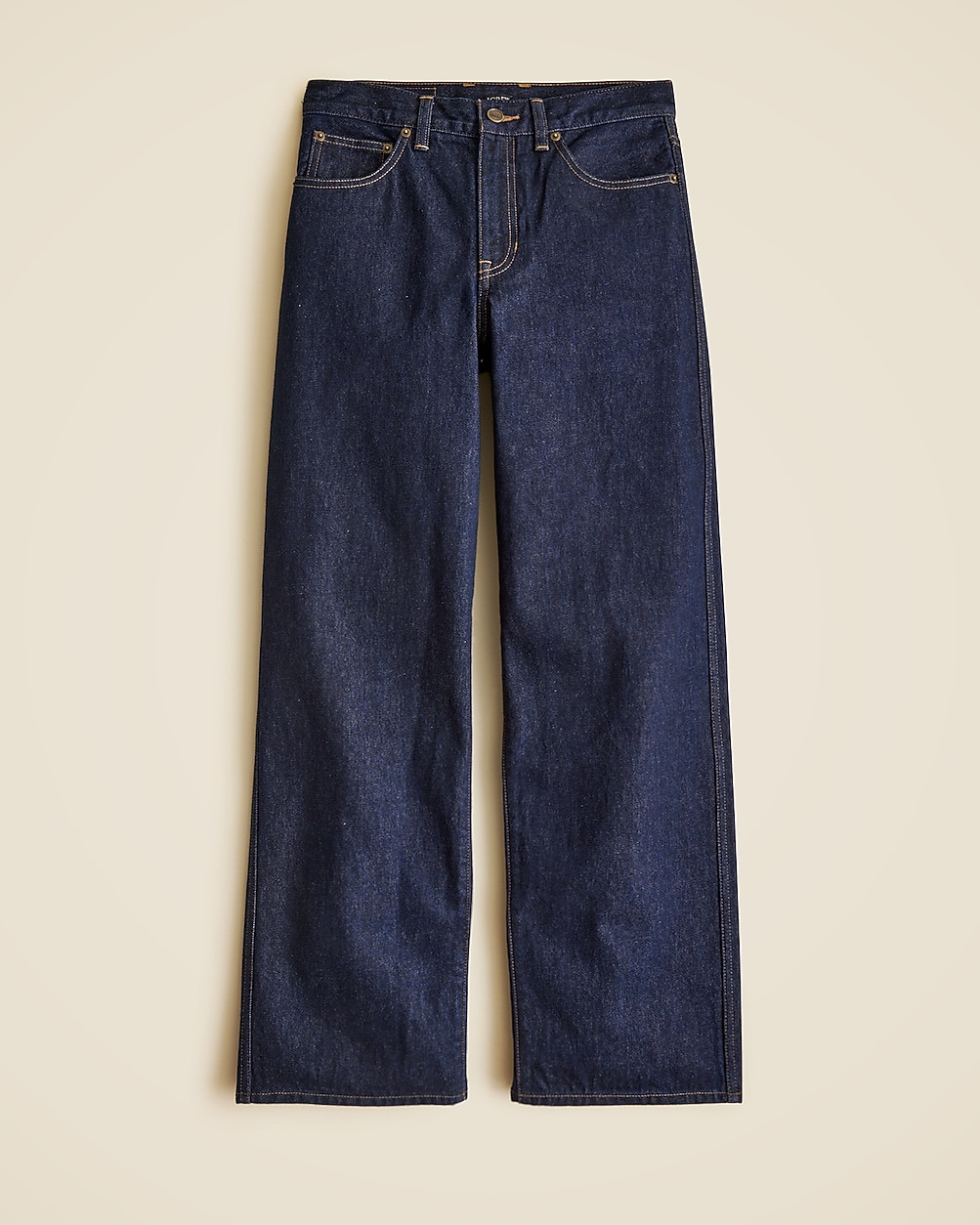 Everyday wide-leg ankle jean in rigid | J. Crew US
