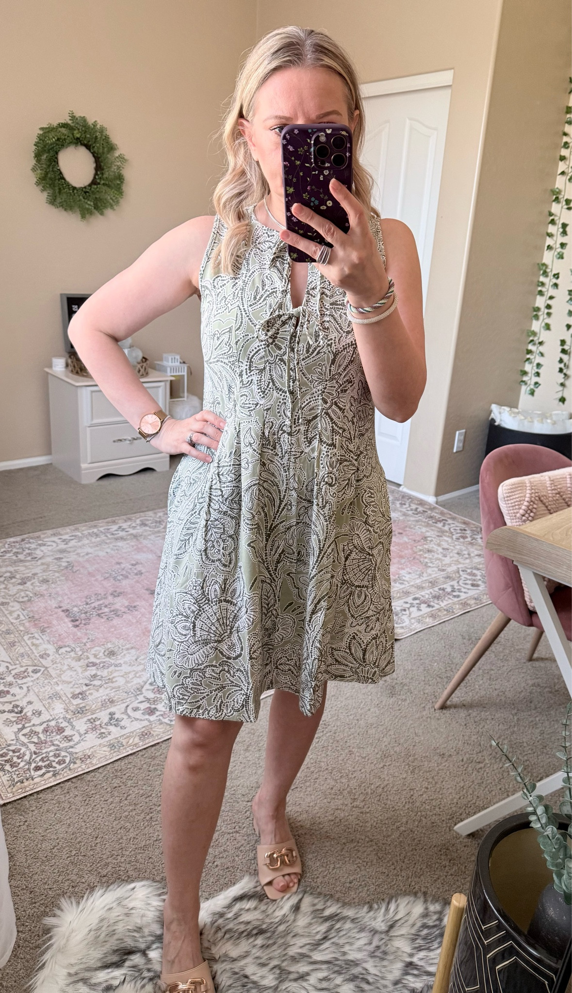 This adorable casual dress from Loft is ideal for everyday wear. It’s 50% off now. Also available in a few more prints I linked below.

#LTKSeasonal #LTKSaleAlert #LTKmomlife #LTKOver40 #LTKPetite #LTKootd