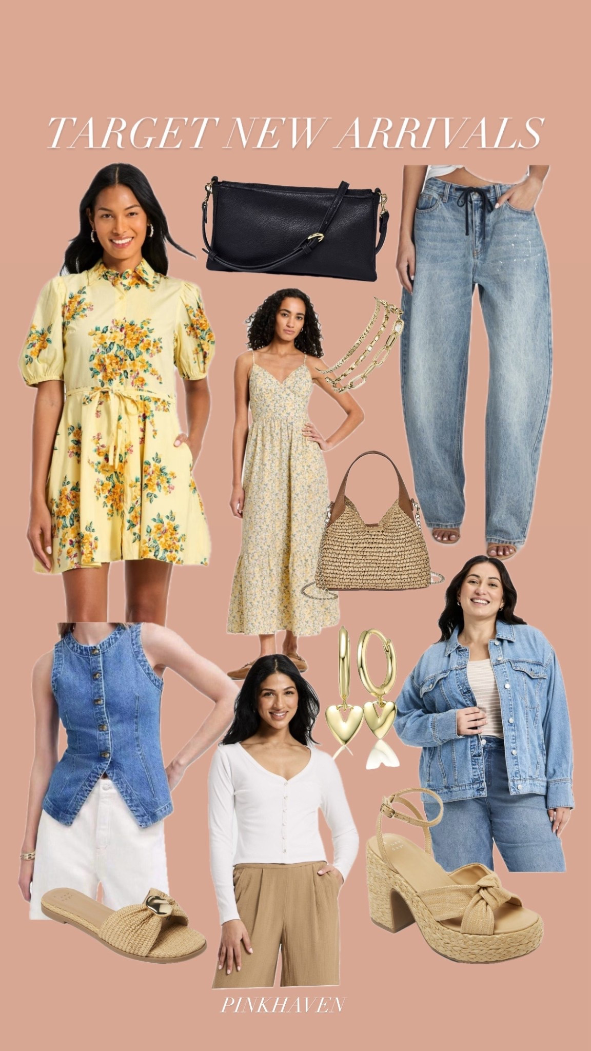 Target new arrivals for spring 

#womens #springoutfit #springstyle #dress #jeans #top #bag #denim #targetfinds #targetstyle #trending 

#LTKPetite #LTKSaleAlert #LTKU