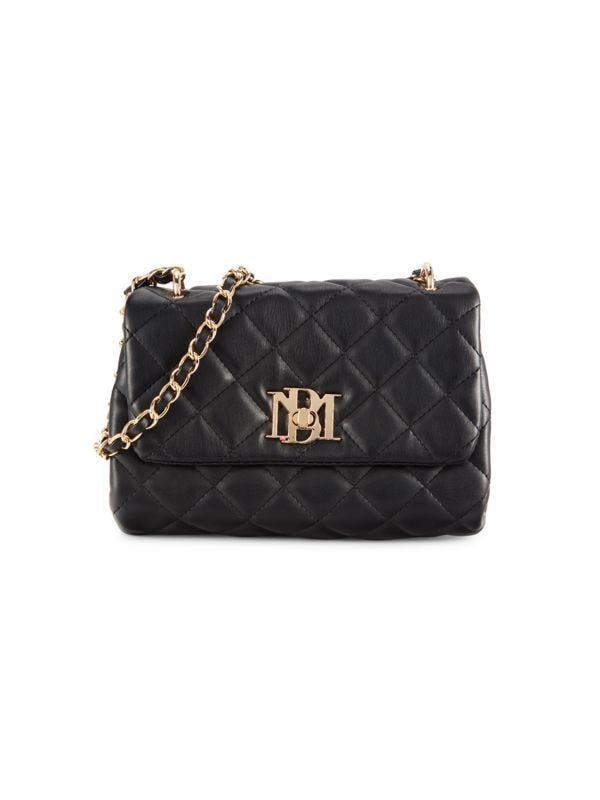 Badgley Mischka Diamond-Quilted Crossbody Bag on SALE | Saks OFF 5TH | Saks Fifth Avenue OFF 5TH