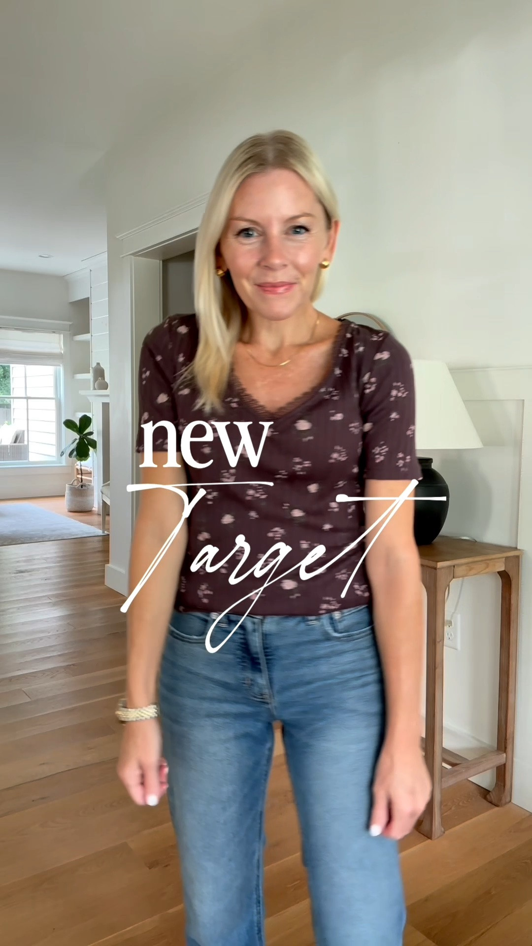 Loving all the fall that just landed at Target! This shirt and jacket are similar to Free People! How pretty is the brown and pink combo for fall?

#LTKootd #LTKgrwm #LTKSaleAlert