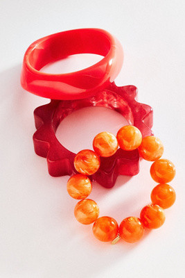 Resin Bangles, Set of 3 | Anthropologie (US)
