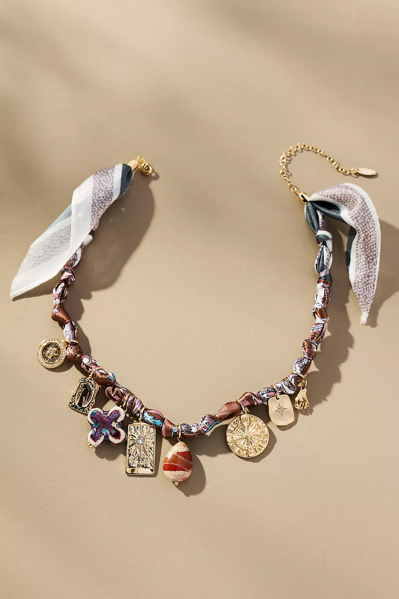 Charmed Scarf Necklace | Anthropologie (US)