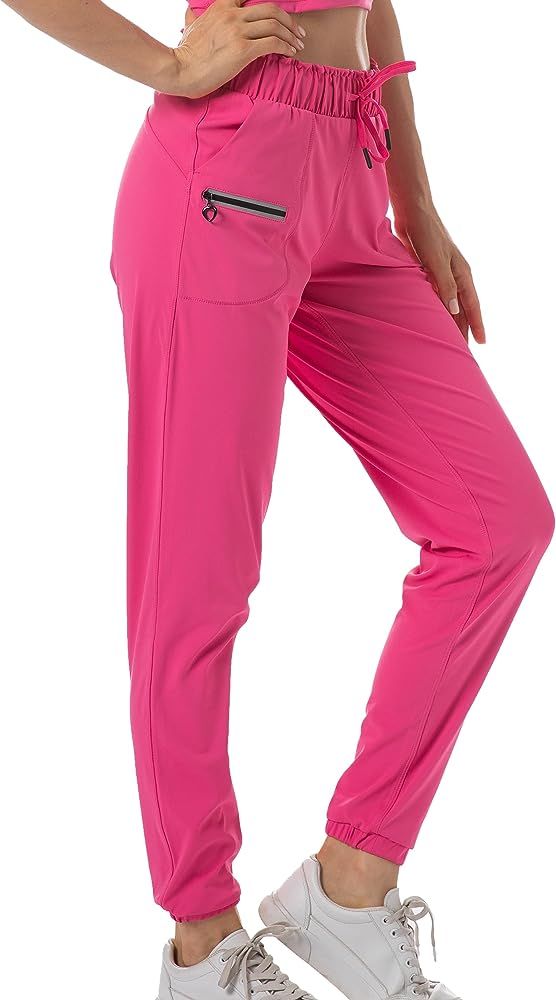 Kcutteyg Womens Joggers with Pockets, Lightweight Quick Dry Athletic Workout Soft Pants for Gym, ... | Amazon (US)