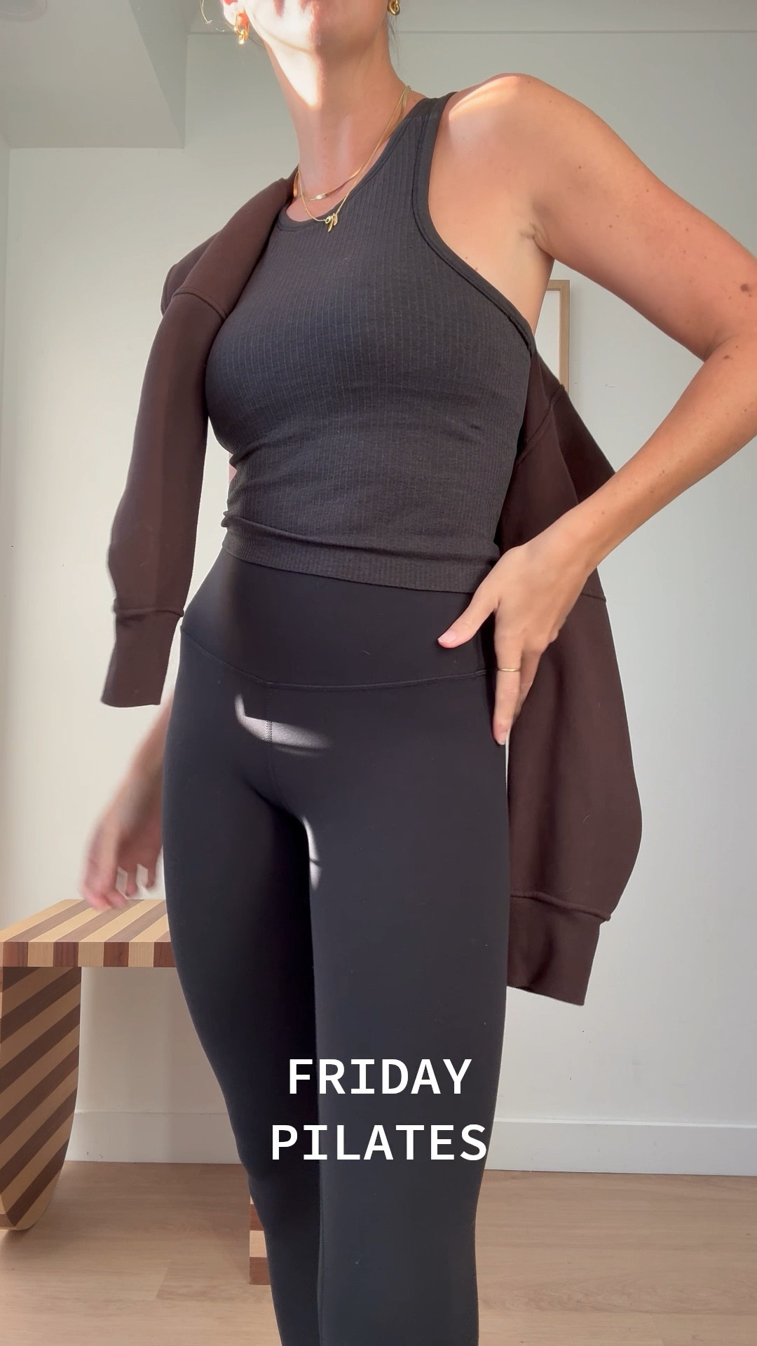 FRIDAY PILATES. FEAT. The best top for when you don’t want to wear a sports bra! 

#LTKautumn #LTKaustralia #LTKstyletip
