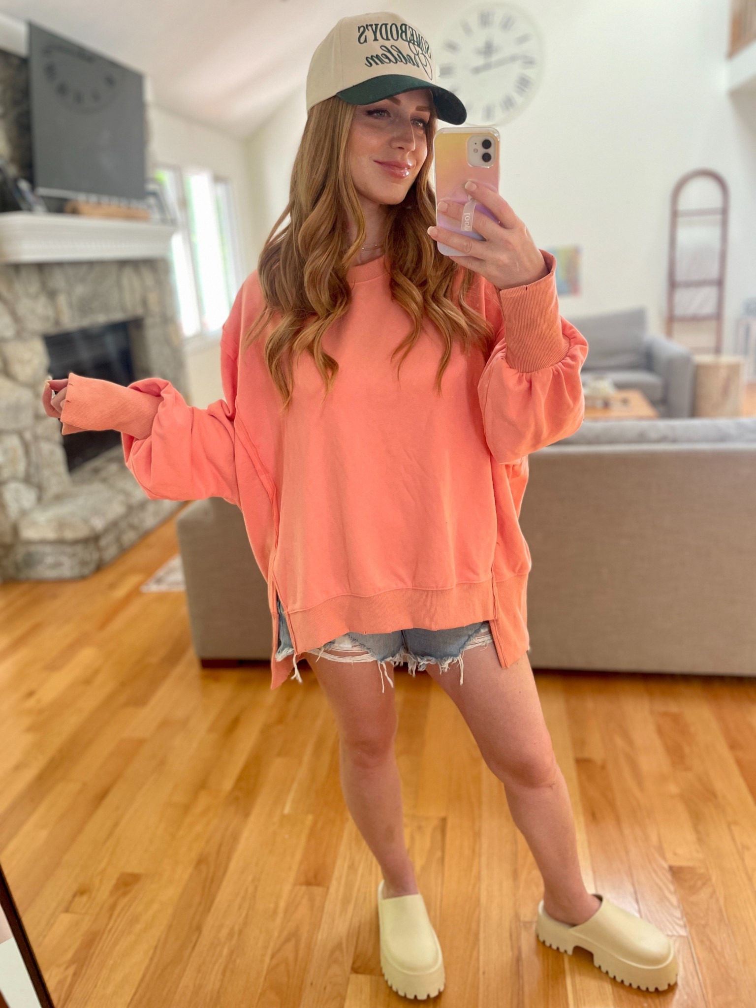 These oversized sweatshirts from Free People are still my go-to. So comfortable. Love them with denim shorts on a Spring day. 

I’m wearing a medium in the top and bottoms.

Spring outfit | Casual outfit ideas | Must-have accessories | Distressed denim | Spring clogs | Spring slides

#LTKFindsUnder100 #LTKStyleTip #LTKOver40