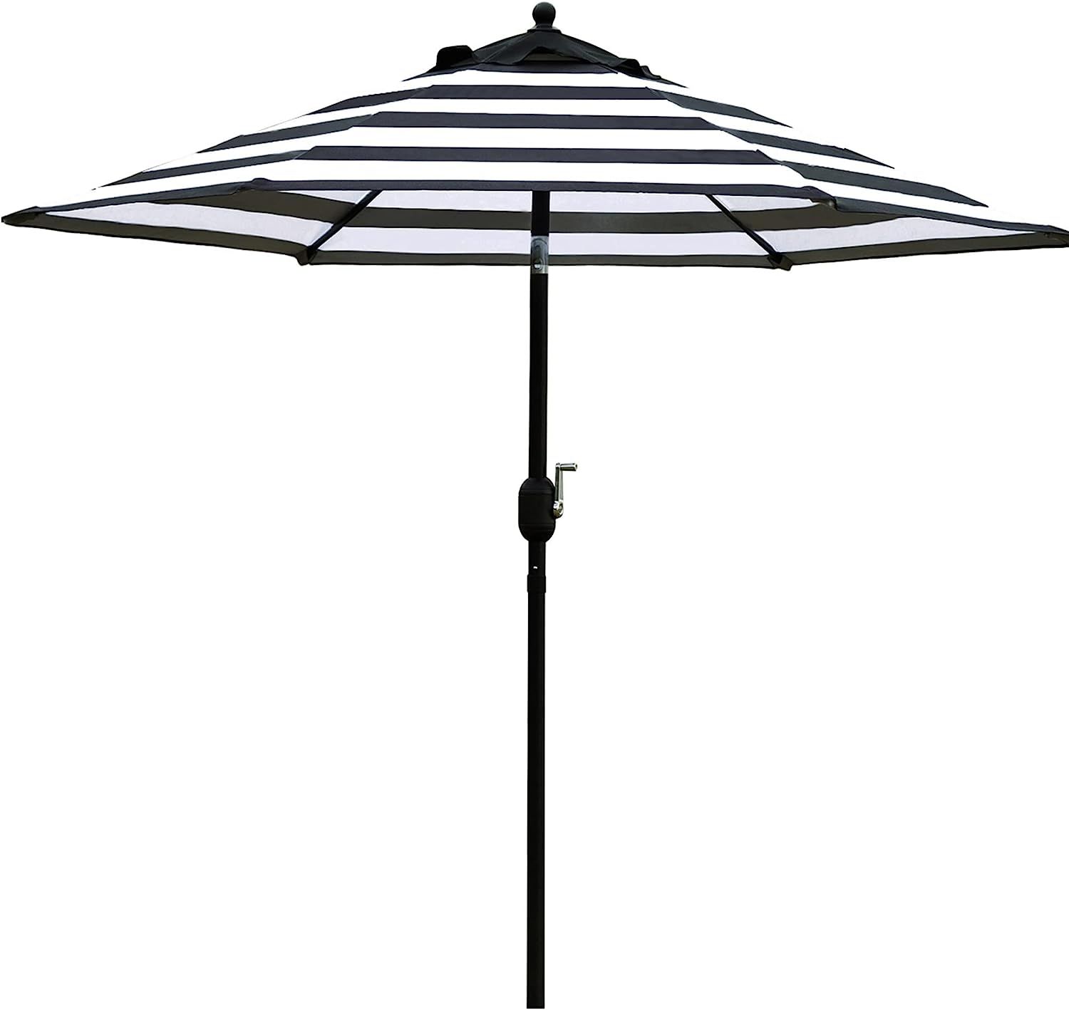 Sunnyglade 7.5' Patio Umbrella Outdoor Table Market Umbrella with Push Button Tilt/Crank, 6 Ribs ... | Amazon (US)