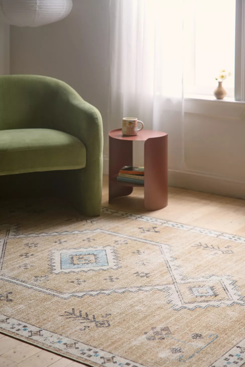 Leora Printed Rug | Urban Outfitters (US and RoW)