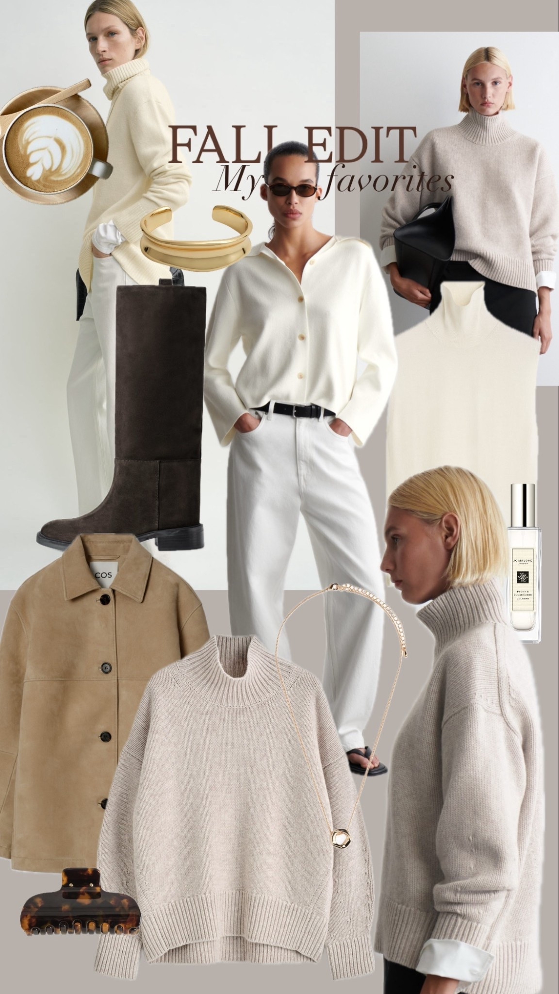 Putting together a light-toned neutral edit of while browsing through some of my favorite websites for capsule wardrobe pieces 🤍🤍✨🫶🏼 details of these items can be found here! Many of these are on my wishlist 🤭