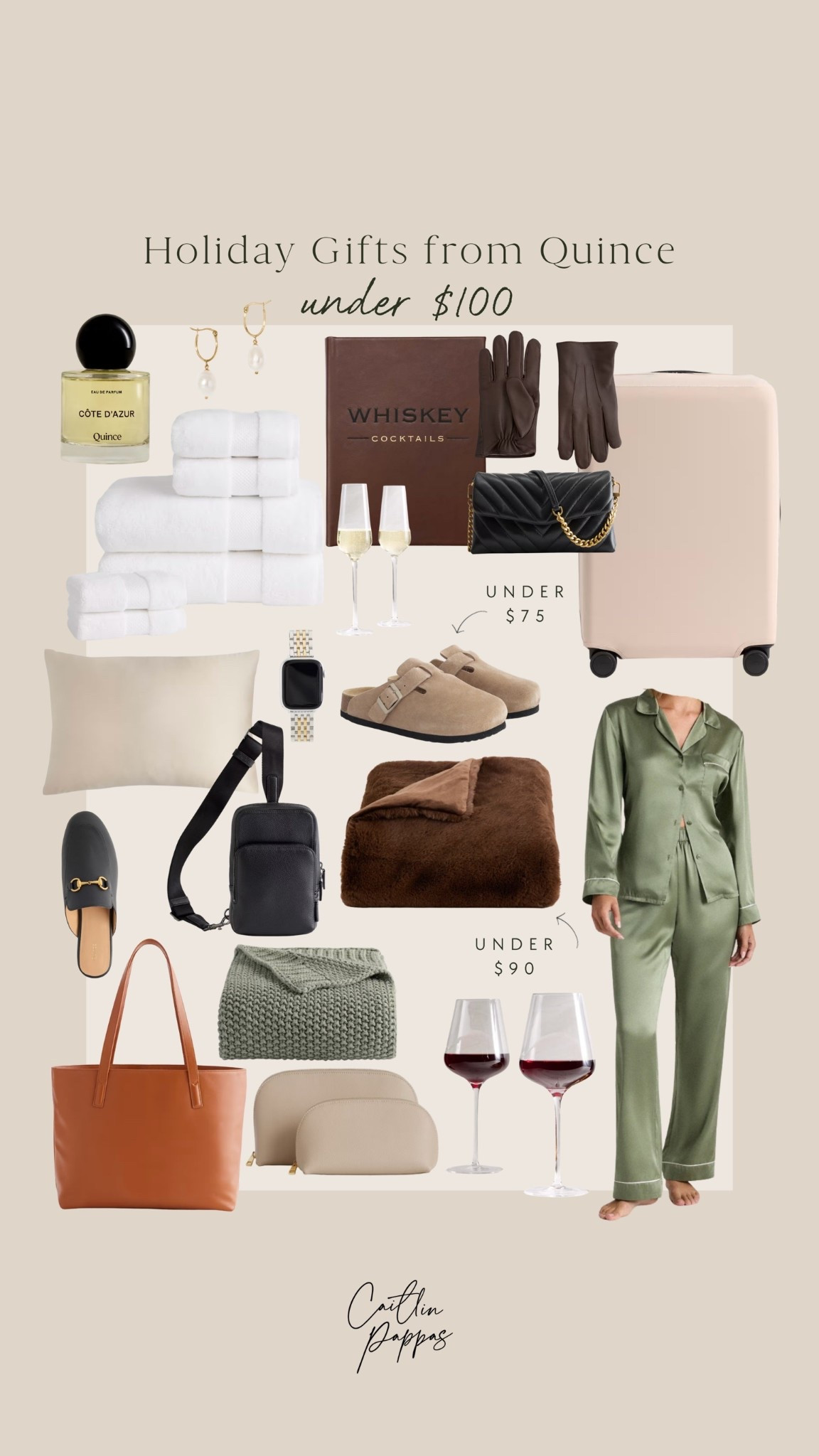 Holiday gift guide from Quince! Under $100 gift guide — Christmas gift guide. Affordable gift guide. Christmas gift inspo  

#LTKGiftGuide #LTKSeasonal #LTKHoliday