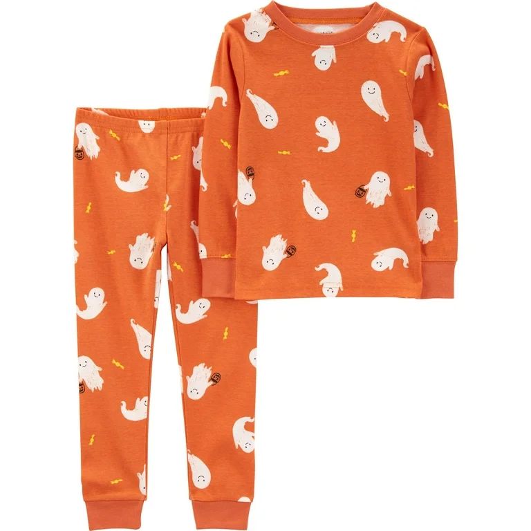 Carter's Child of Mine Toddler Halloween Pajama Set, 2-Piece, Sizes 12M-5T - Walmart.com | Walmart (US)