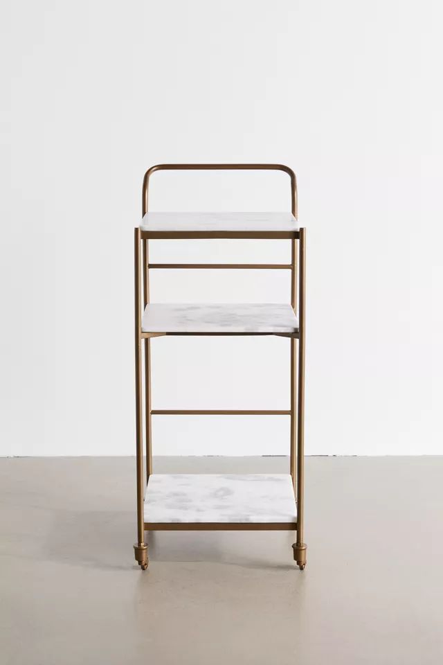 Frances Marble Bar Cart | Urban Outfitters (US and RoW)