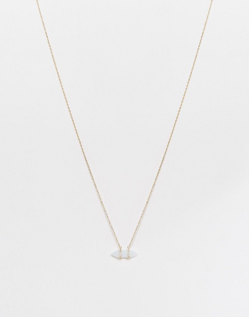 Orelia Lux Crystal Necklace | ASOS US
