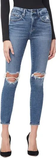Good American Good Legs High Waist Crop Skinny Jeans | Nordstrom | Nordstrom