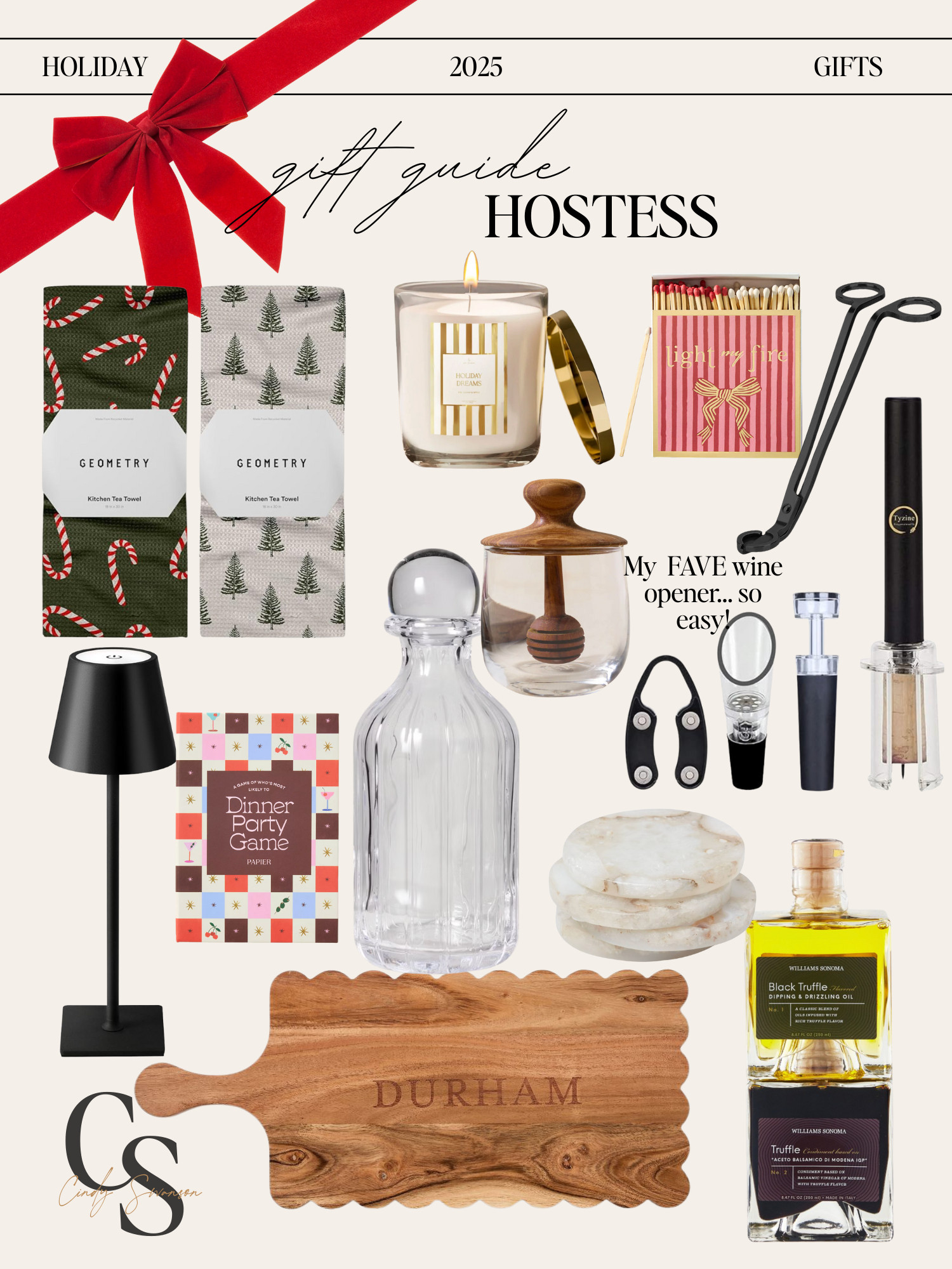 2025 Gift Guide for the hostess!  

 #LTKGiftGuide #LTKU #LTKFindsUnder100