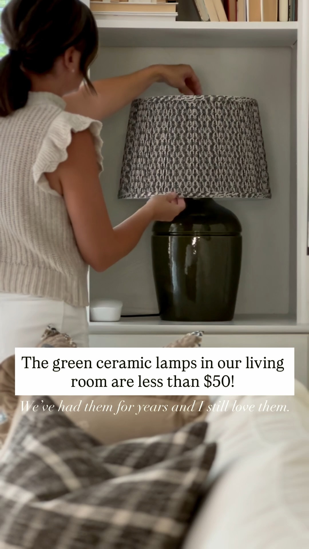We’ve had these green ceramic lamps for years and I still love them. 

#LTKHome #LTKSaleAlert