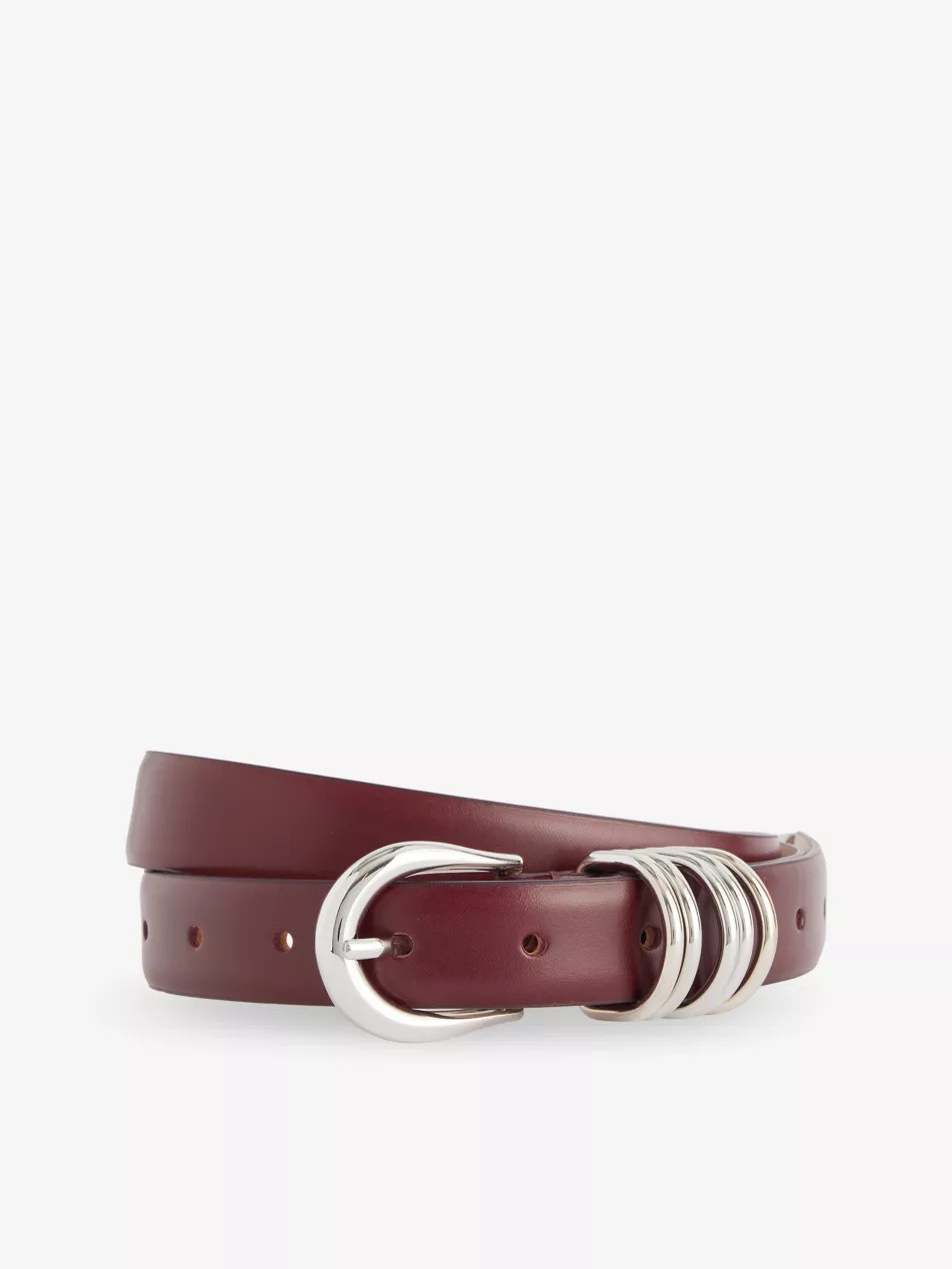 Hollyhock Leather Belt | Selfridges