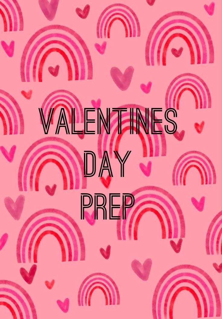 Getting in the Valentine’s Day spirit! 