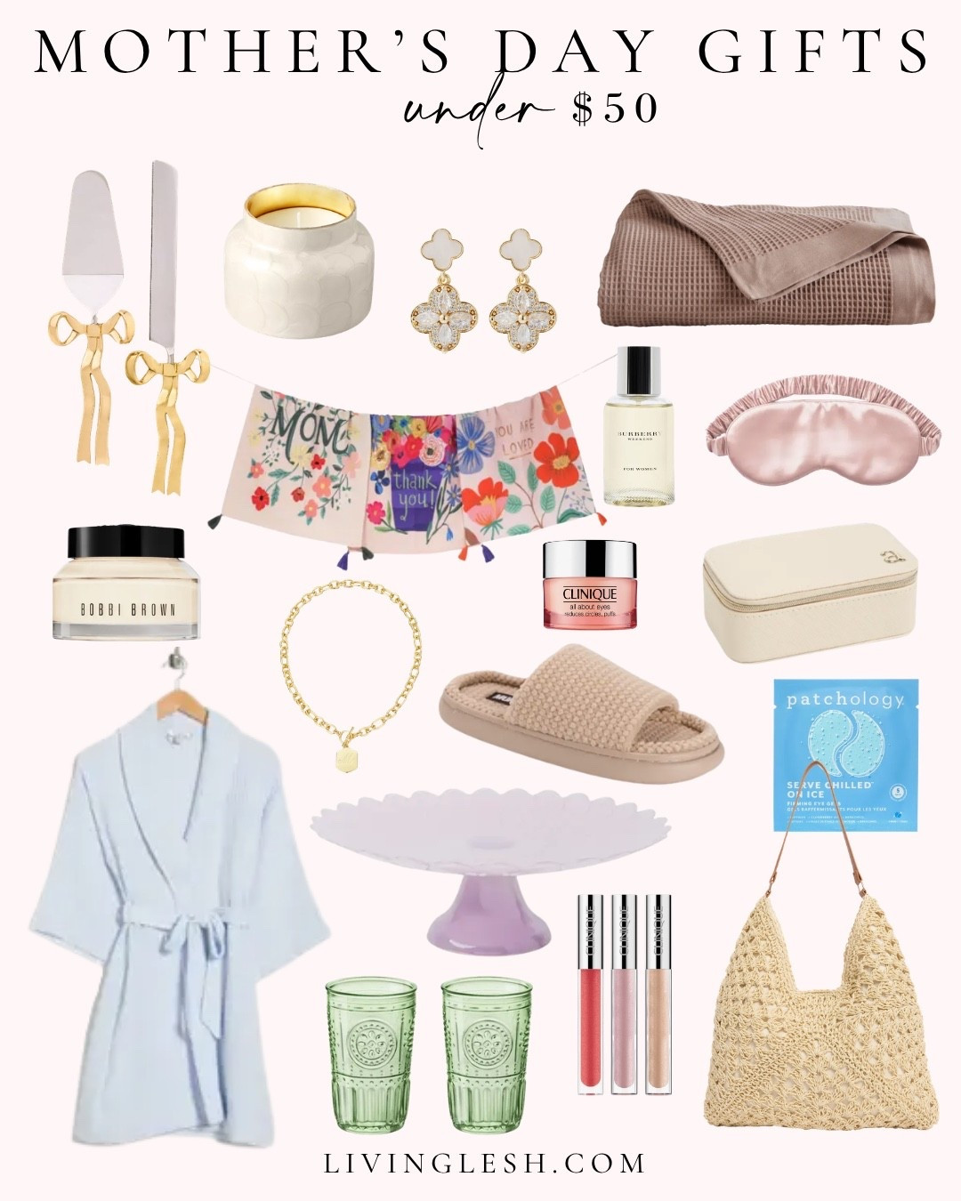 Mother’s Day | Mother’s Day gifts | gifts for mom | gifts for women | gifts for girls | gifts under 50 | robe | cake stand | earrings | face cream

#LTKSeasonal #LTKmomlife #LTKHome