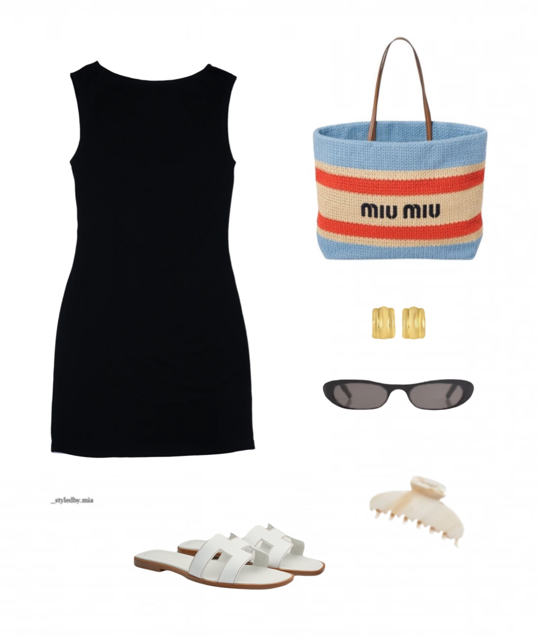 Sandals are Hermes 
Dress is rlt basics! 

#LTKSeasonal #LTKStyleTip #LTKU
