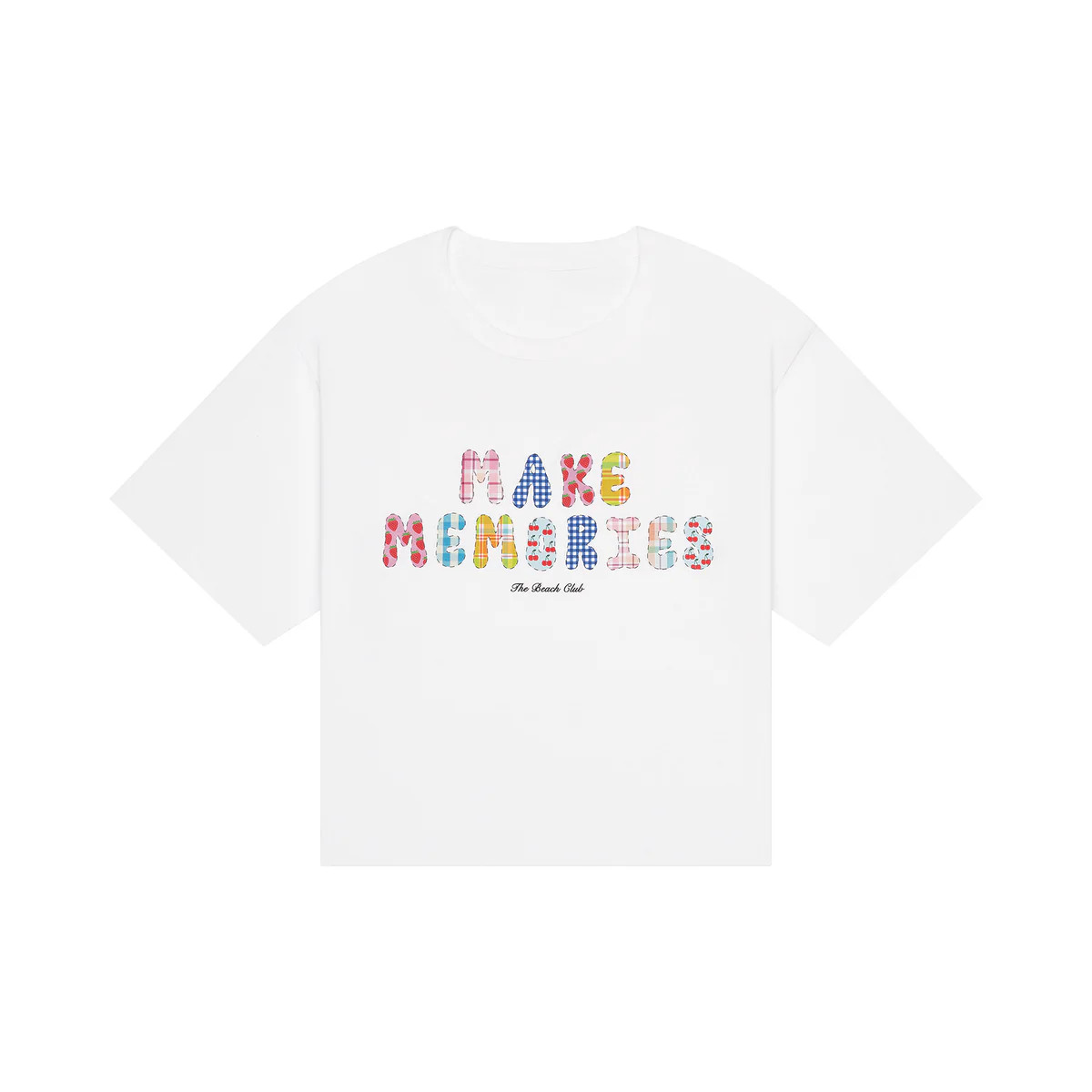 Make Memories Boxy Tee | The Beach Club Shop