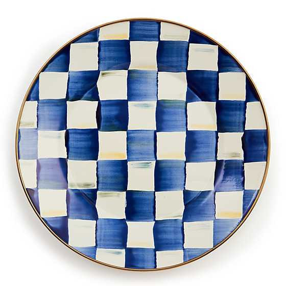 Royal Check Dinner Plate | MacKenzie-Childs