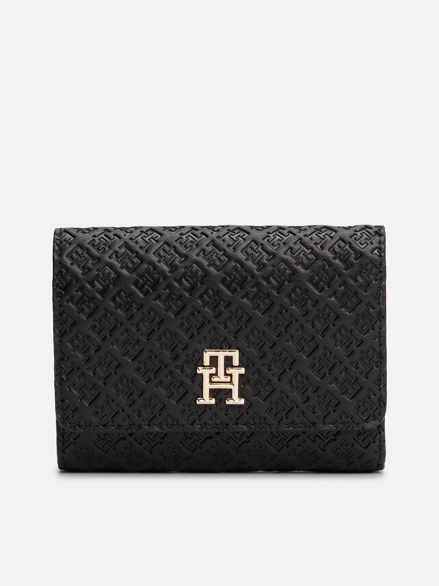 Monogram Embossed Tri-Fold Wallet | Tommy Hilfiger | Tommy Hilfiger (US)