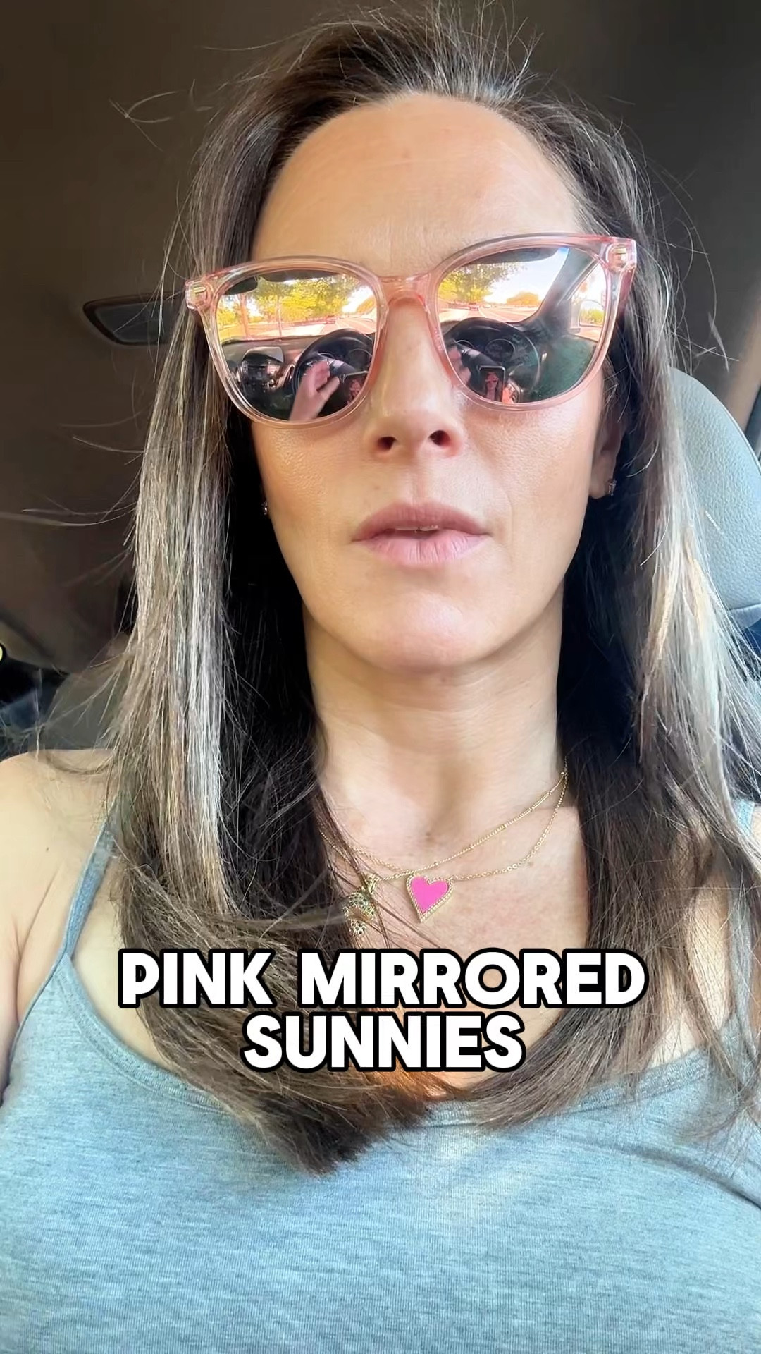 #pinksunnies #pinksunglasses #mirroedsunglasses #polarizedsunglasses 