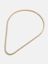 Amalie Bezel Tennis Necklace - Bezel | BaubleBar (US)