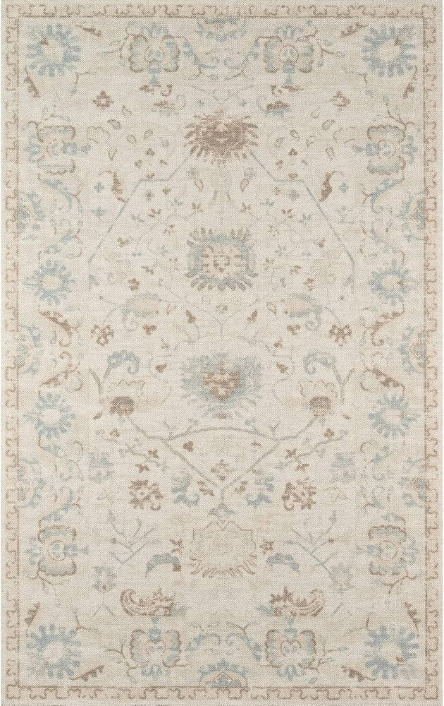 Momeni Anatolia Wool and Nylon Area Rug, 2' X 3' Beige | Amazon (US)