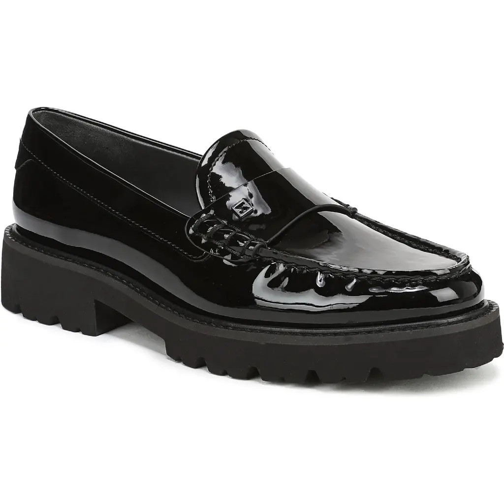 SARTO by Franco Sarto Saffron Loafer in Black at Nordstrom, Size 9.5 | Nordstrom