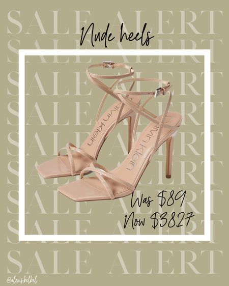 Nude heels for wedding or everyday under $40

#LTKshoecrush #LTKunder50 #LTKsalealert