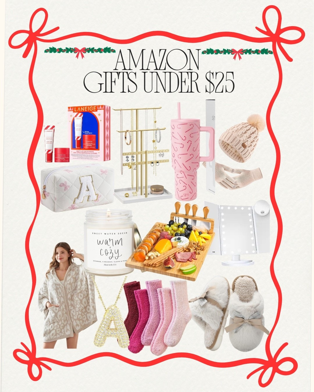 Gift guide under $25. Gift ideas under $25

#LTKFindsUnder50 #LTKGiftGuide #LTKHoliday