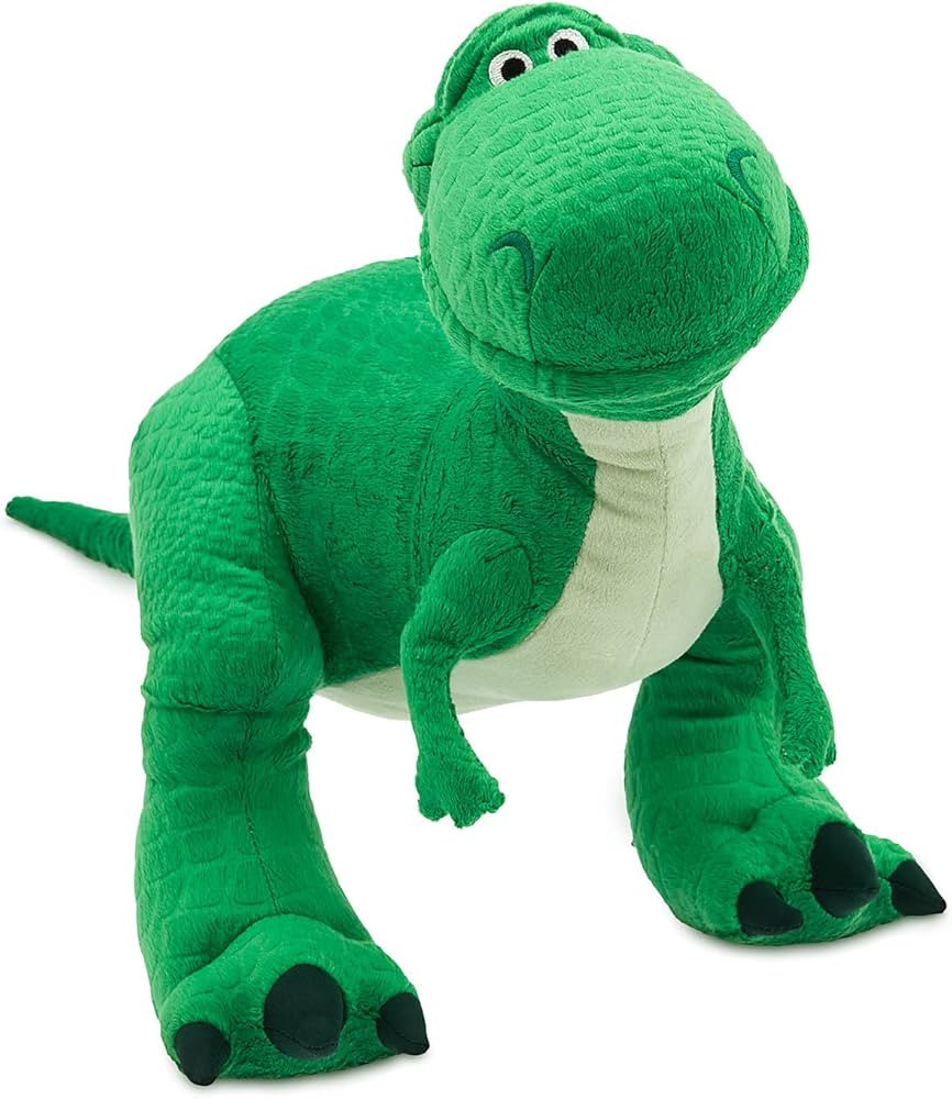Disney Store Toy Story Plush, Rex, Iconic Cuddly Toy Character with Embroidered Eyes and Soft Plu... | Amazon (US)