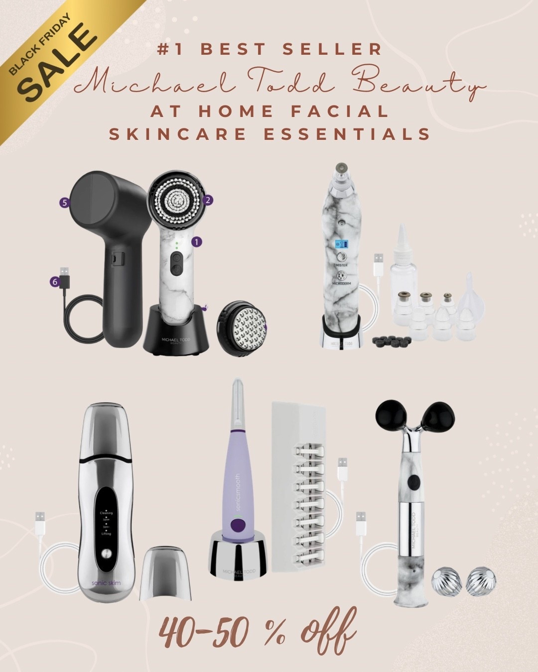 Ladies! Here’s a skincare GiftGuide! A good skincare routine is very essential. The #1 Best Selling at-home dermaplaning facial system is on sale. These are some of their best sellers. Michael Todd Beauty’s early Black Friday Sale is live right now! Skincare is important, but winter time skin care is necessary. Shop before the sale goes off!✨❤️

Includes: Soniclear cleansing brush, Sonic Refresher Microdermabrasion & Pore Extraction System, SonicSkim skin spatula, Sonicsmooth Dermaplaning System, and Sonicsculpt Contouring Ice & Heat Roller. 

#ad @Michaeltoddbeauty #Michaeltoddbeauty #winterskincare #beautyessentials #glowingskin

#LTKCyberWeek #LTKGiftGuide #LTKSaleAlert