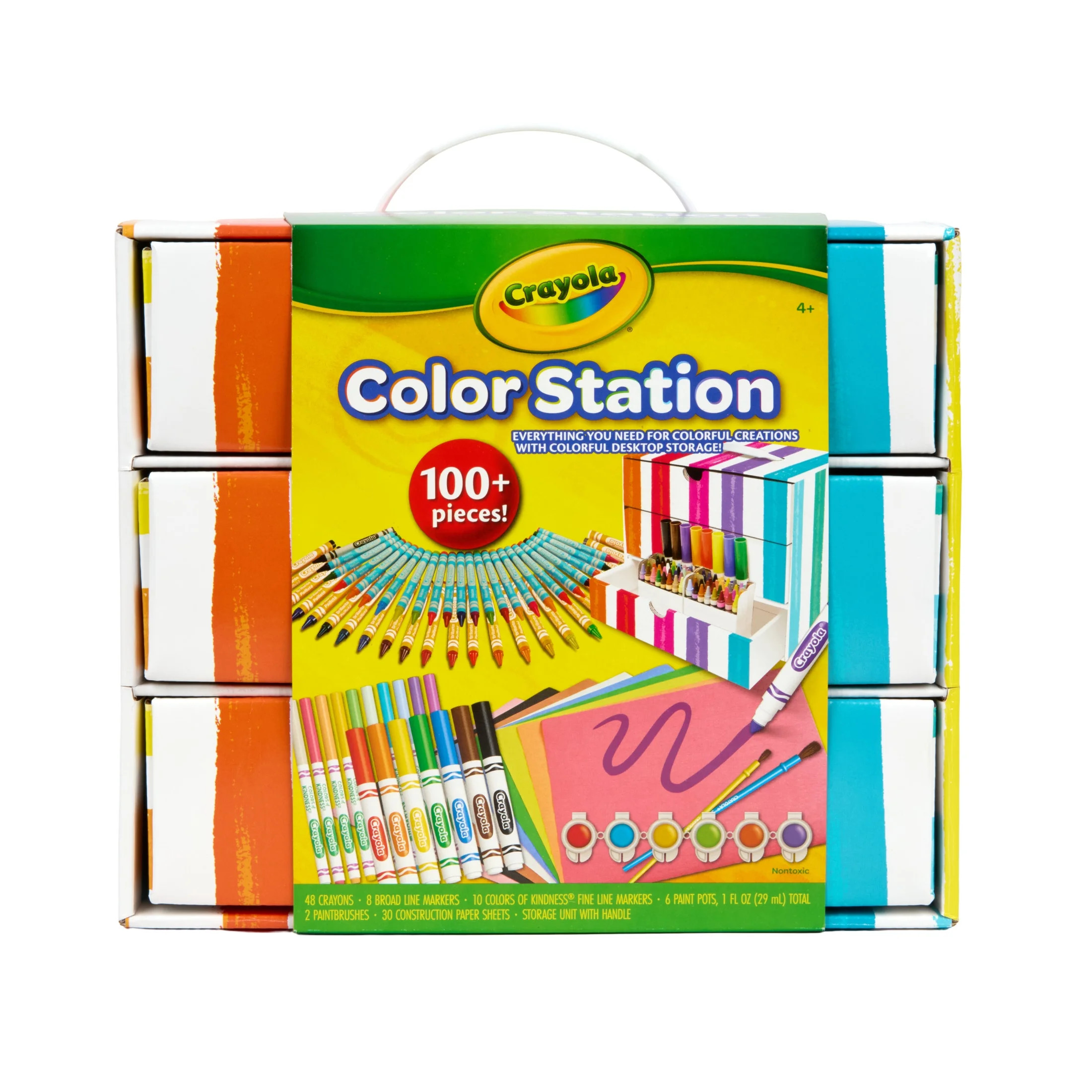 Crayola Color Station, Desktop Art Supplies Organization, Room Decor, Arts and Crafts, Classroom ... | Walmart (US)